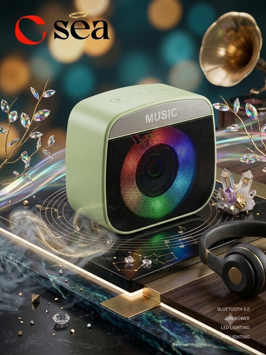 X-922 Bluetooth RGB Speaker (Multicolor)