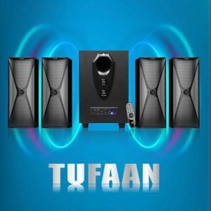Xtreme TUFAAN 4:1 Black Bluetooth Speaker