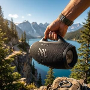 Boombox 4 Mini Wireless Bluetooth Speaker –15W Deep Bass, Waterproof Design, Long Battery Backup