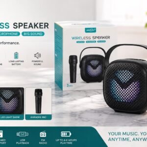 GTS-1941 Wireless Karaoke Speaker with Wireless Microphone
